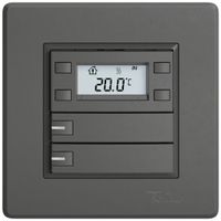 Poussoir RTH ENC EDIZIO.liv SNAPFIX® a.RGB-LED 2×touches comm.1T grf