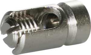 Leitungshalter Flury AV 20, Cu vernickelt für Draht, Leiter Ø6…10mm