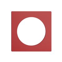 Frontplatte EDIZIOdue berry, mit Bohrung 43mm