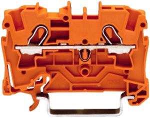 Borne de passage WAGO TopJob-S 4mm² 2L orange série 2004