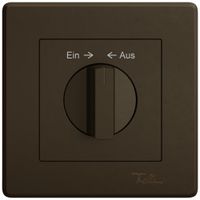 UP-Montageset EDIZIO.liv SNAPFIX® f.Schwenktaster m.Griff Ein → ← Aus br