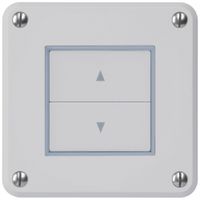 UP-Storentaster robusto IP55 grau mit 2 Funktionstasten für Kombination