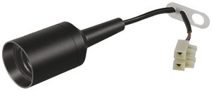 Baustellenfassung Brennenstuhl Anschlusselement und E27 Kunststoff sz