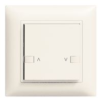 UP-Taster ZEP 1K/1T Motor Hauptstelle EDIZIOdue weiss