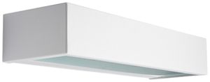 Applique LED SG Edge 7W 550lm 827 IP65 VAR direct 320×103mm blanc