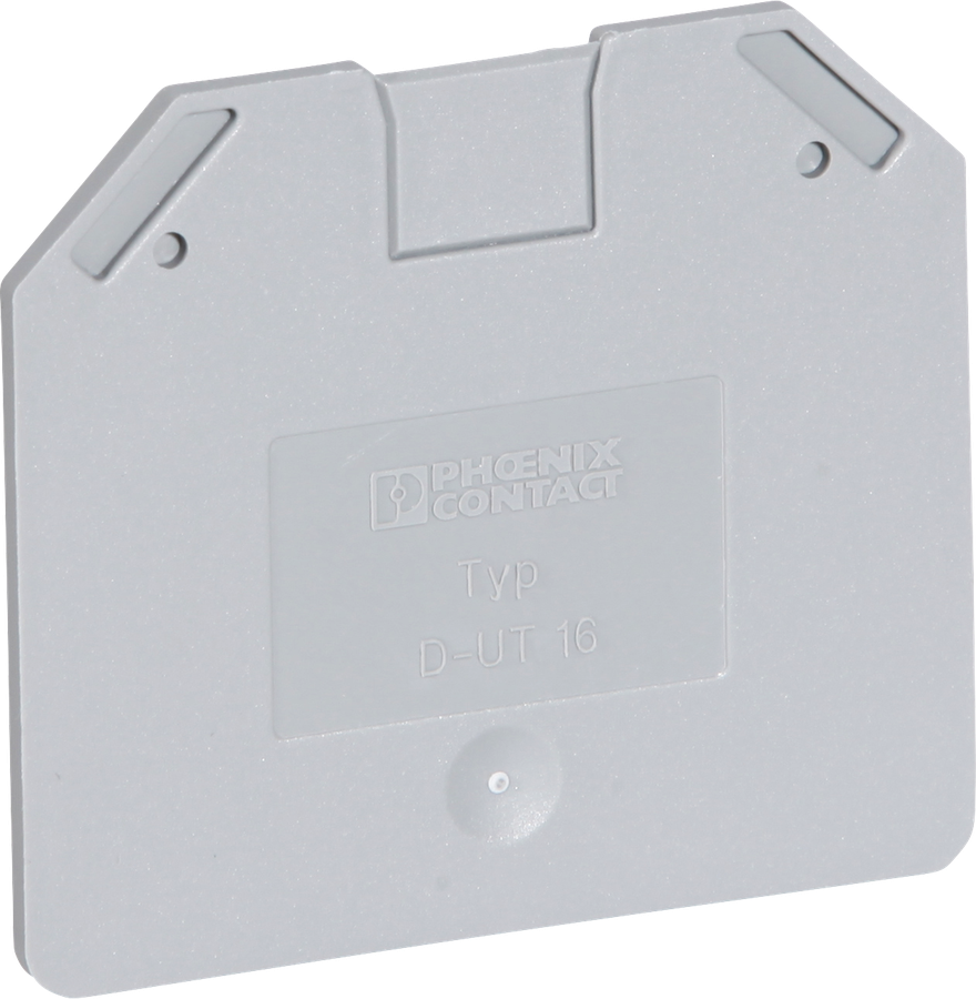 Deckel Phoenix Contact L=52.8mm, B=2.2mm H=47.3mm, grau