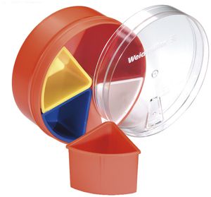 Boîte nu Weidmüller H-LEERBOX 5 pour embouts de câble, avec inserts