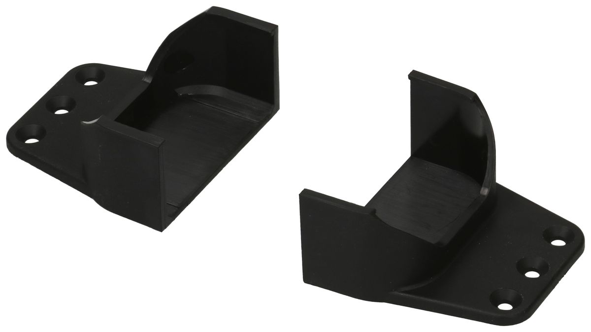 Halter-Set MH Swiss-Line schwarz 50×52×25mm