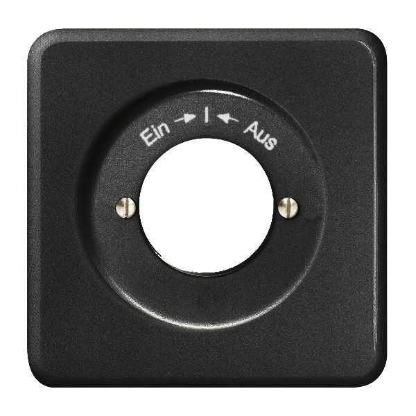 Kit frontale INC Ein-I-Aus nero per cont.rot.imp.a chiave