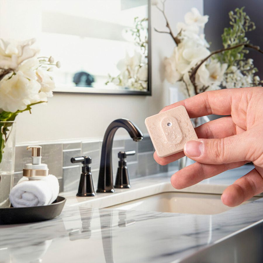 Multisensore RF AP Shelly BLU H&T IP54 BLE -20…60°C 37×37×10mm mocha