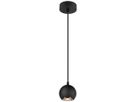 Lampada sospesa SLV LIGHT EYE 90 GU10 1×6W REG Ø89mm nero