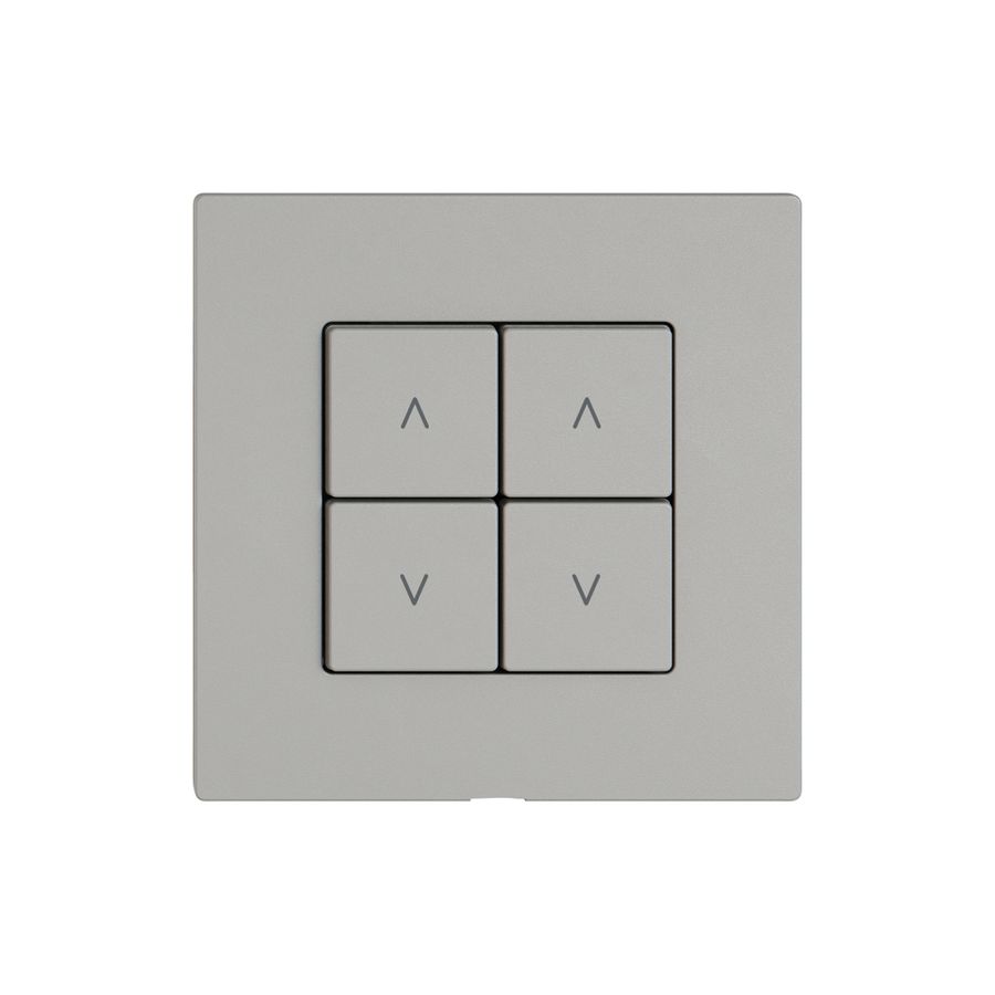 Comando per interruttore tapparelle EDIZIO.liv Wiser SNAPFIX® 2C WLAN 4T grc