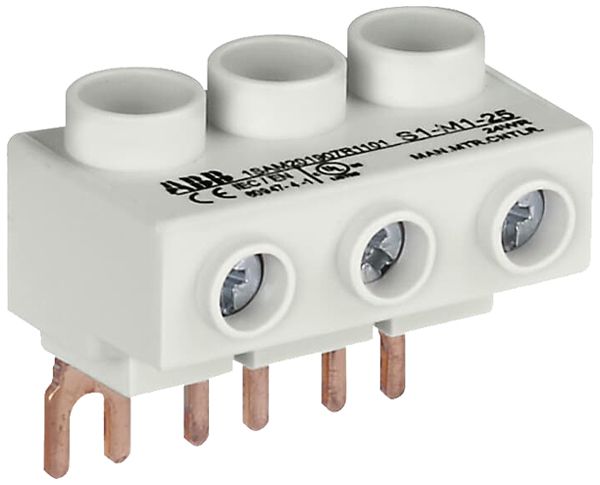 Module d'alimentation ABB S1-M1-25, pour MS116/MS132, plat, à vis