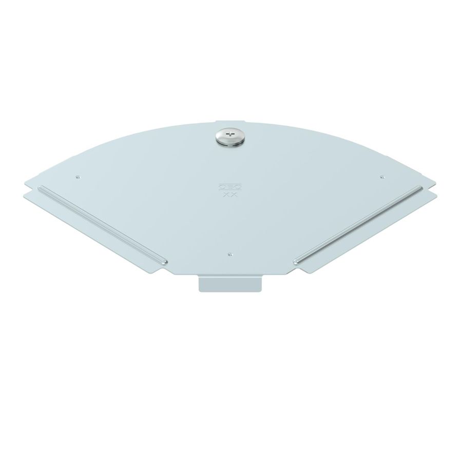 Couvercle BET RBD 90° 150×207mm acier zingué en continu