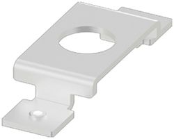 Halteklammer Sylvania Lytespan ROUND 60×20×12mm Stahl weiss