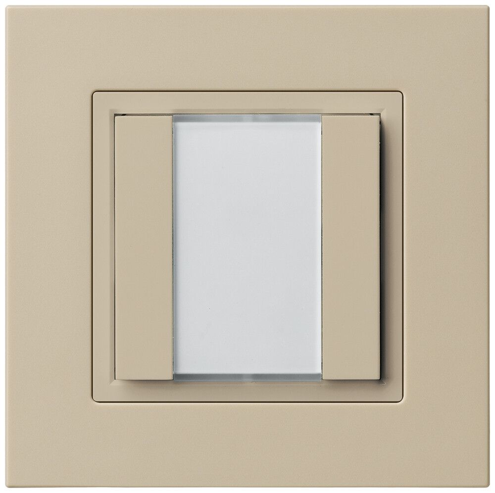 Pulsante universale INC 2×kallysto.pro con LED beige