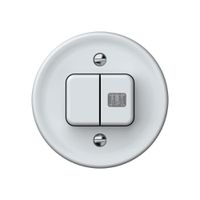 Leuchtdruckschalter origin Sch 1 (3+3) 1×LED 60×60mm weiss