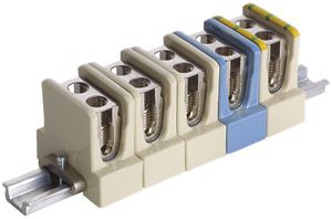 Sammelschienenklemme Woertz 10mm² 130×18.5mm