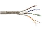 Cavo informatico Roline Stranded cat.6A S/FTP 4P AWG26 500MHz PVC grigio 300m