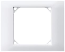 Cadre de recouvrement kallysto 80×100mm à visser blanc