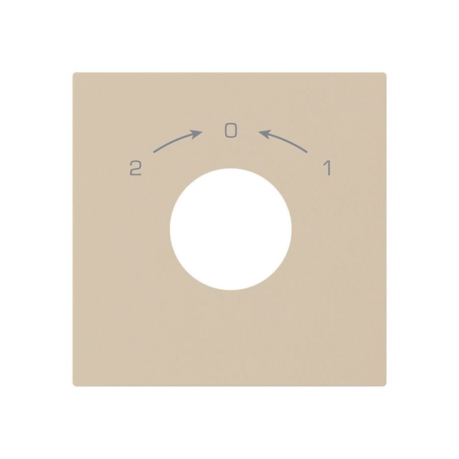 Kit di copertura kallysto per interruttore a chiave contatto invertitore beige