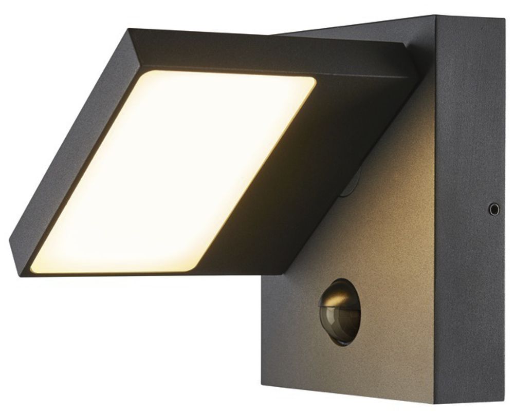 LED-Wandleuchte SLV ABRIDOR SENSOR 14W 3000/4000K 750lm IP54 anthrazit