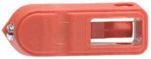 Manigl.bottone per OT16-40F3/F4 40mm, chiudibile, rosso