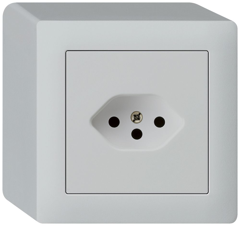 AP-Steckdose kallysto T13 hellgrau