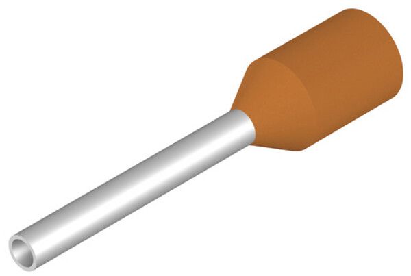 Estremità di cavo Weidmüller H isolata 0.5mm² 10mm 2.9mm arancione sciolto