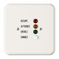 UP-Besuchsanzeiger FH 12VAC F weiss