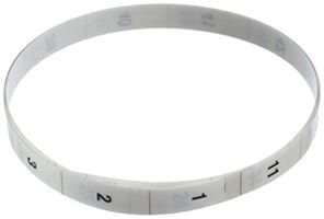 Bande de marquage 1-47UH blanc/noir