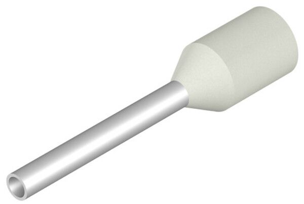 Estremità di cavo Weidmüller H isolata 0.5mm² 10mm bianco sciolto