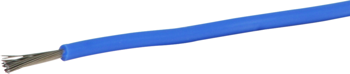 Silikon-Litze 1.5mm² blau, Spule à 100m