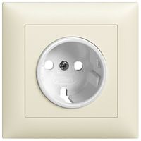 Frontset EDIZIOdue Schuko crema