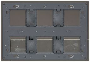 Befestigungsplatte für Batibox Legrand 2×2×3 Module