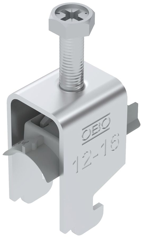 Fixation rapide BET 2056 pied à N matière synthétique 12…16mm 1×câble aluminium