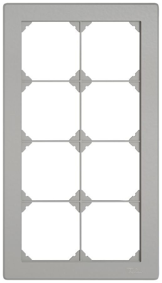 UP-Abdeckrahmen EDIZIO.liv SNAPFIX® 4×2/2×4 156×276mm hgu