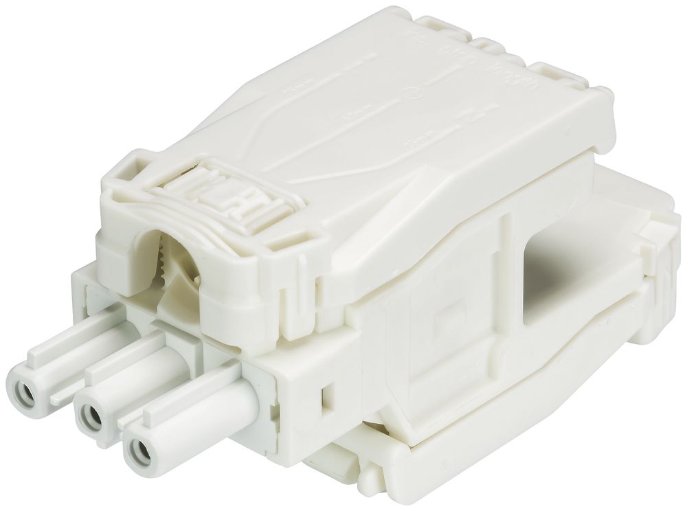 Distributore per cavo rotondo su GST18i3, 3 poli, 250V, 20A