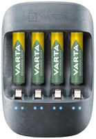 Caricabatterie VARTA Eco con 4×accu NiMH AAA 800mAh riciclato