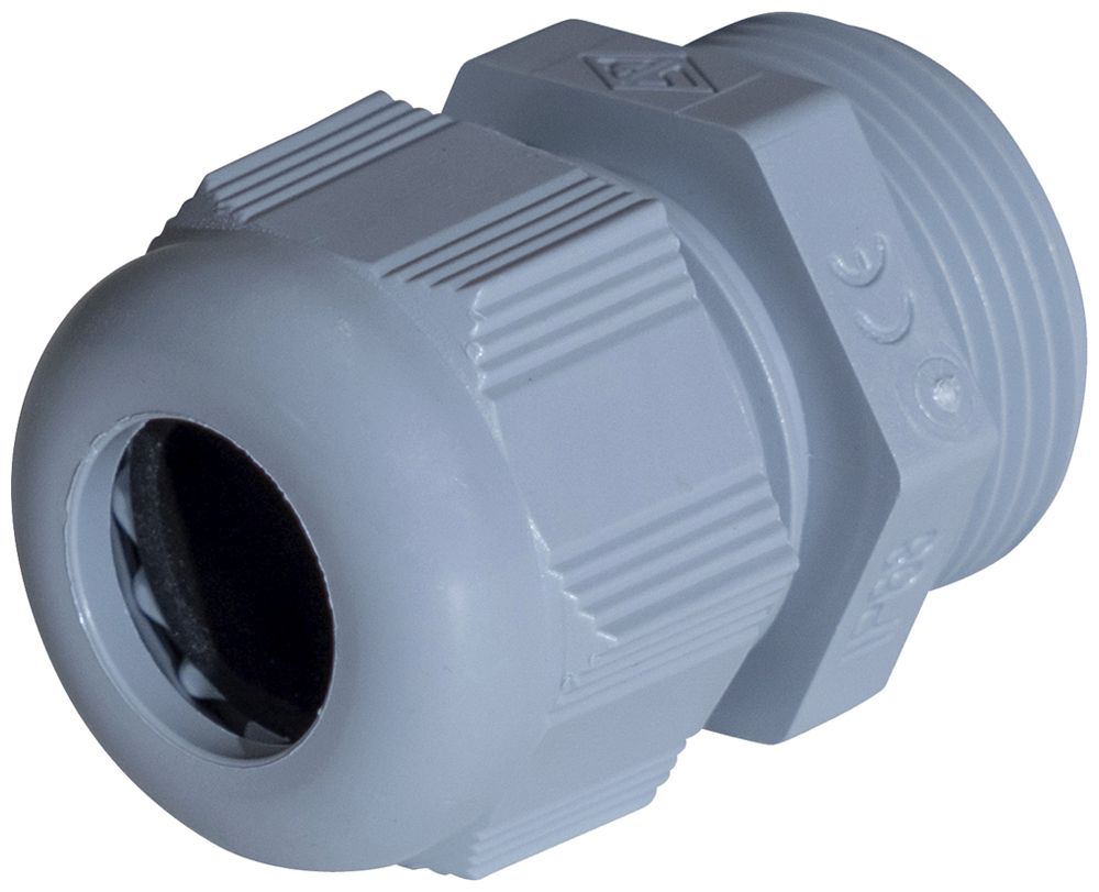Pressacavo PLICA-TEC, M32 per cavo Ø11…21mm 10mm PA IP68 grigio scuro