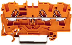 Durchgangsklemme WAGO TopJob-S 4mm² 3L orange Serie 2004