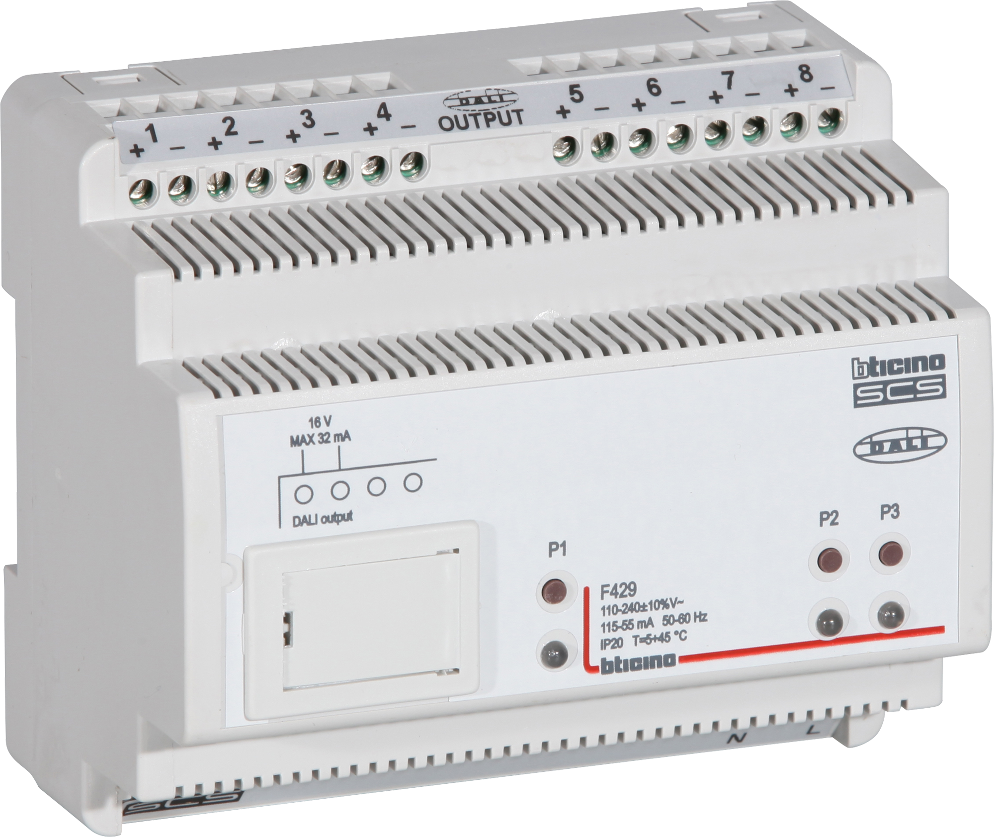 Varialuce DALI AMD Legrand 8 uscite