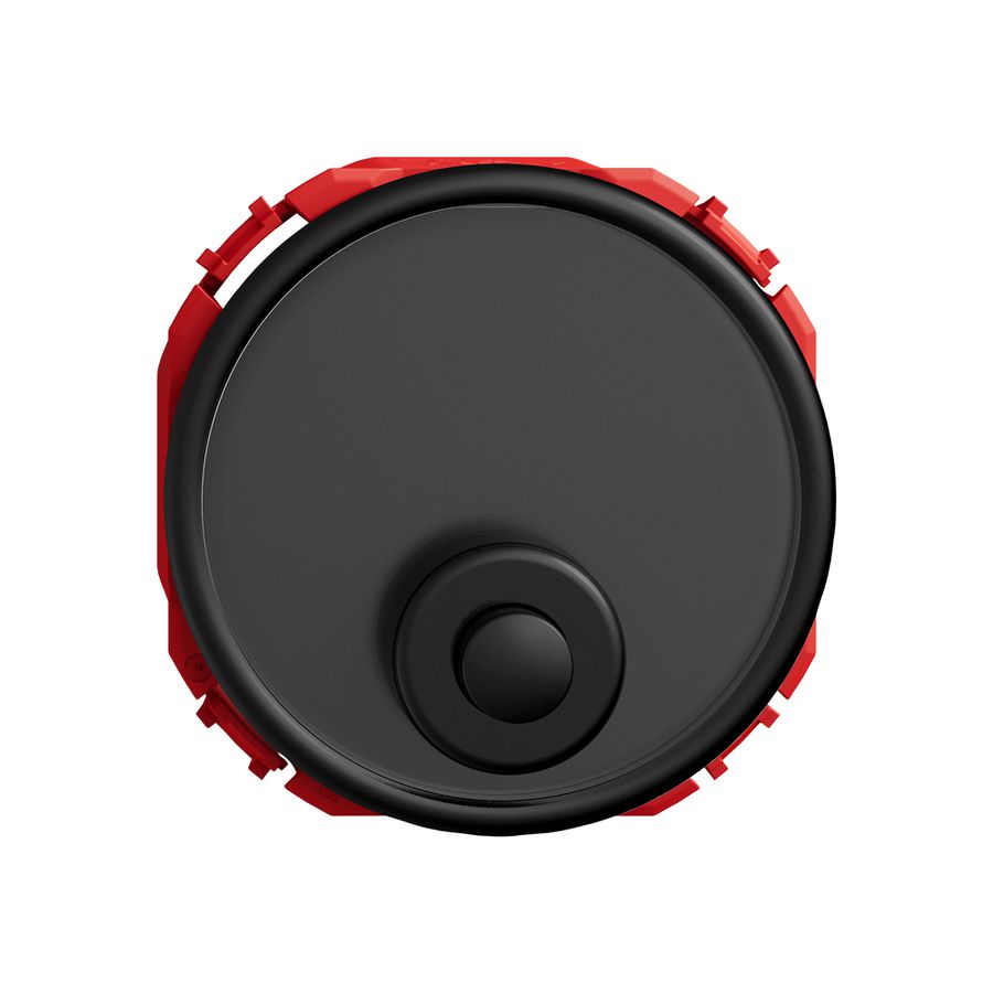 Sonnerie-Drucktaster STANDARDdue SNAPFIX® 6A 250V mit Namensschild sz