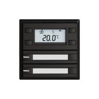 RTH-Taster EDIZIO.liv SNAPFIX® m.RGB-LED Pap.2×Taste 2-Tbed.sz