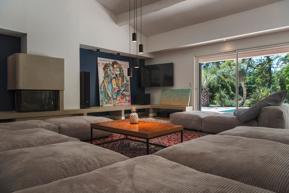 Lampada sospesa SLV ASTO TUBE GU10 4×10W diretto Ø70×125mm nero