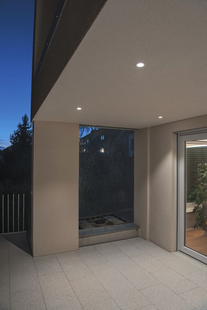 EB-LED-Downlight SLV PATTA-F, 12W 765lm 3000K rund IP65 mattweiss