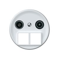 Multimediadose TV-R origin Durchgangsdose 19dB 1.7dB weiss