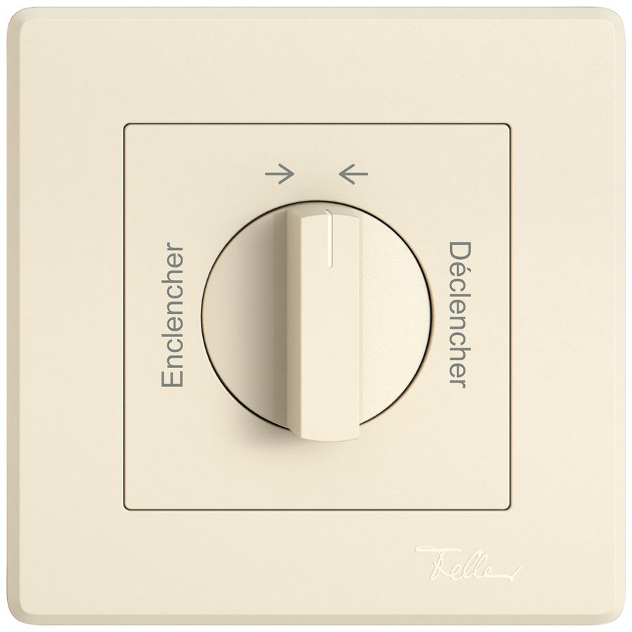 UP-Montageset EDIZIO.liv SNAPFIX® f.Schwenktaster m.Griff Encl.→ ← Décl.cr