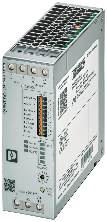 USV-Anlage PX QUINT4-UPS/24DC/24DC/40 IN:24VDC OUT:24VDC/40A