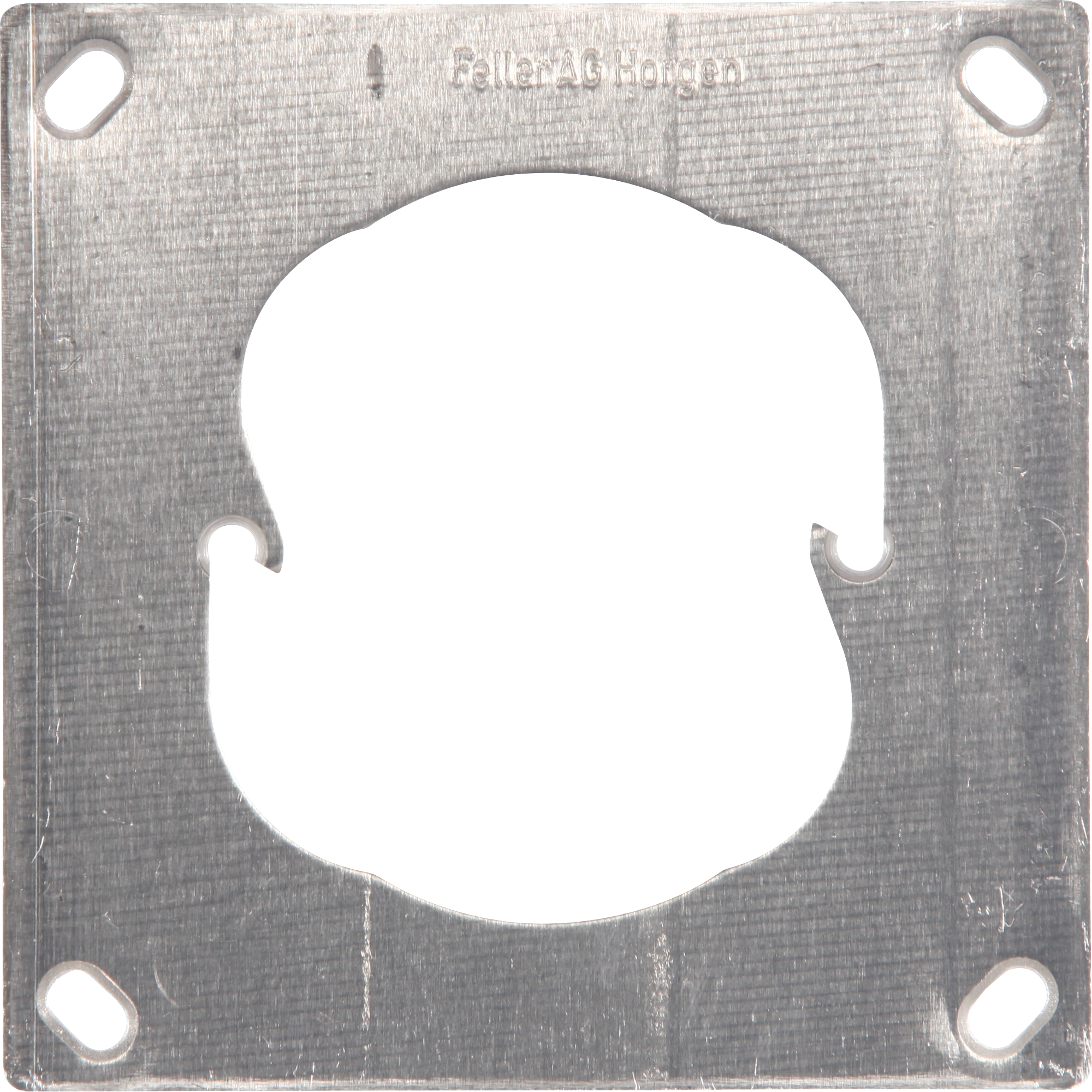 Plaque de fixation grd.II 90×90mm entraxe de fixation 52mm